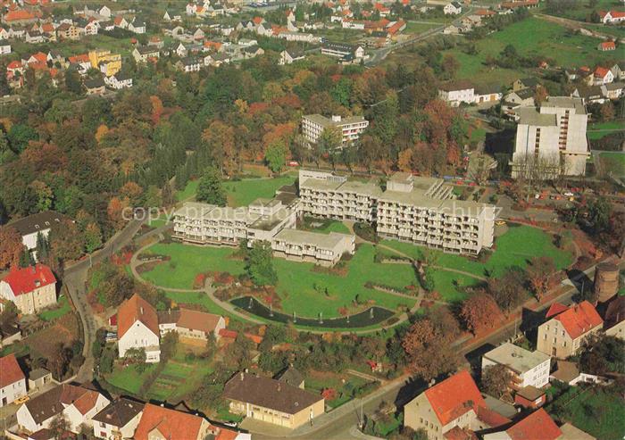 BAD LIPPSPRINGE Karl Hansen Klinik Fliegeraufnahme