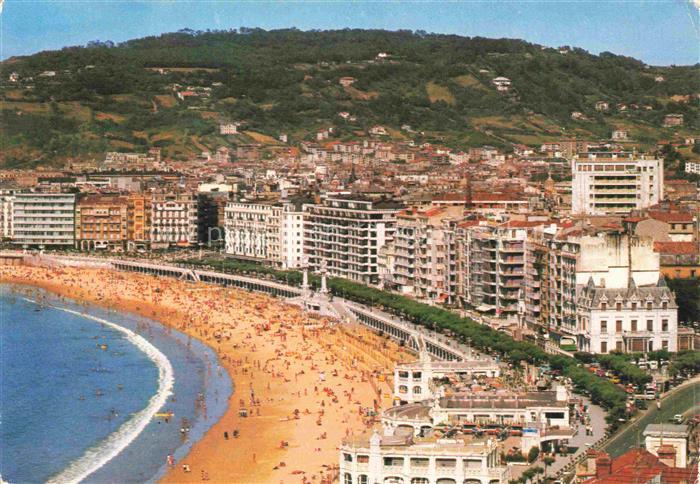 SAN SEBASTIAN  DONOSTIA Saint-Sebastien Pais Vasco ES Playa de la Concha