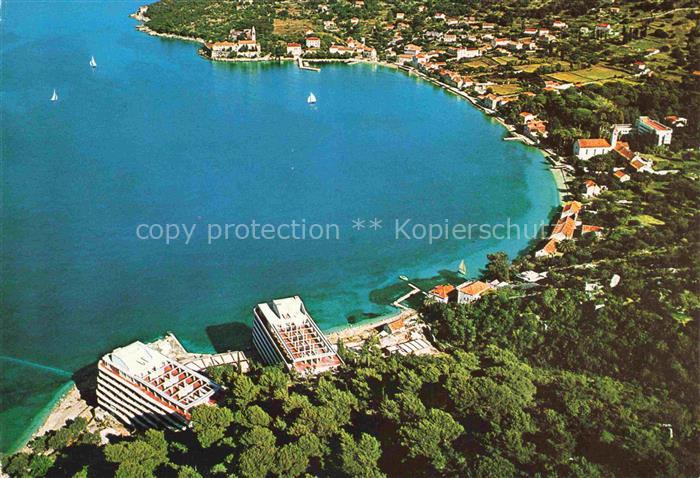 Lopud Dubrovnik Croatia Fliegeraufnahme