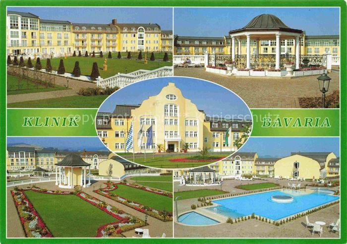 Kreischa Klinik Bavaria Teilansichten Brunnentempel Schwimmbad