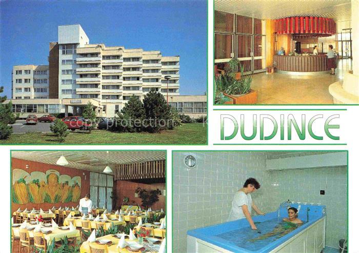 Dudince SK Odborovy Hotel Hviezda Dudince Rezeption Speisesaal Med Anwendung