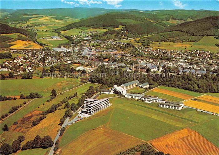 Bad Berleburg NRW Fliegeraufnahme