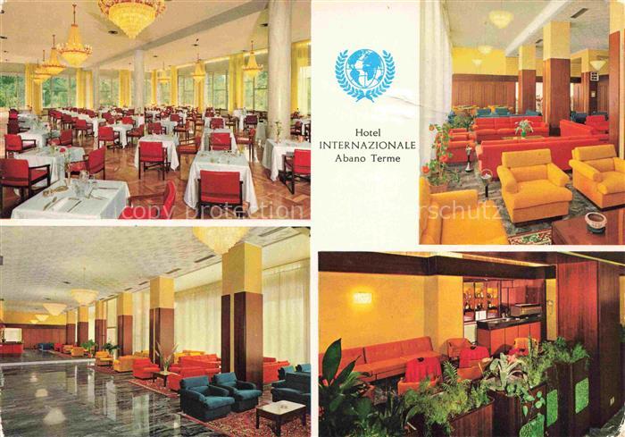 Abano Terme Veneto IT Hotel Internazionale Speisesaal Foyer
