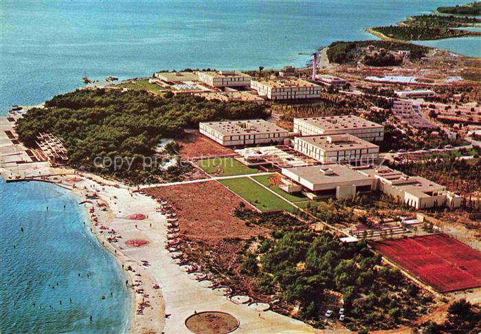 Sibenik Croatia Hoteli Solaris Fliegeraufnahme