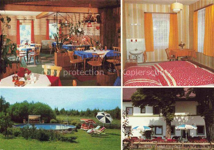 Bad Feilnbach Hotel Restaurant Kreuzstrasse Gastraum Zimmer Pool Terrasse