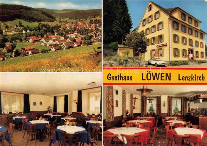 Lenzkirch Hochschwarzwald BW Gasthaus Loewen Gastraeume Panorama