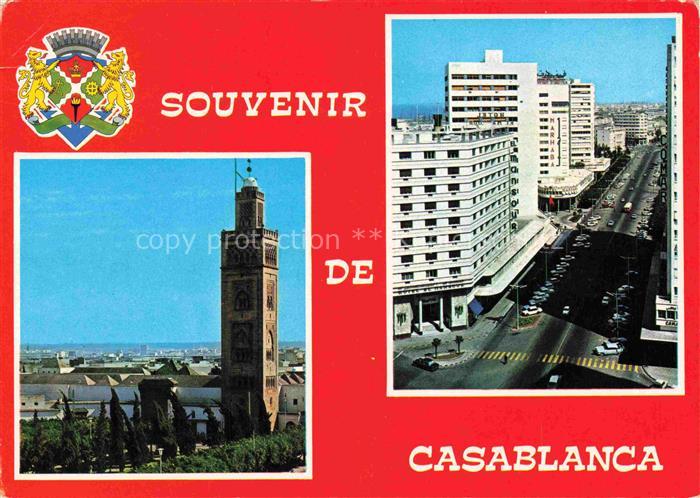 CASABLANCA Maroc Teilansichten
