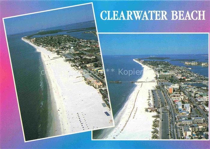 Clearwater Beach Florida USA Fliegeraufnahmen