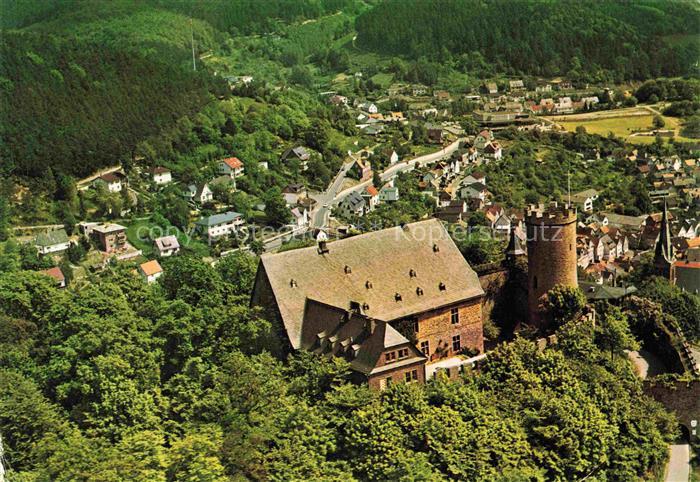 Biedenkopf Lahn Schloss Fliegeraufnahme