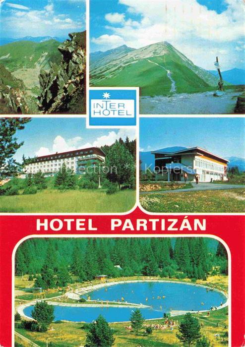 Nizke Tatry Niedere Tatra Slovakia Inter Hotel Partizan Freibad