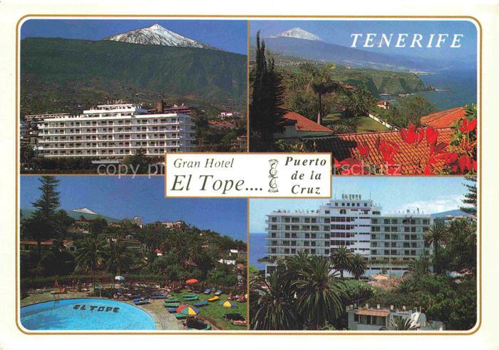 Puerto-de-la-Cruz Tenerife ES Gran HOtel El Tope Panorama Schwimmbad