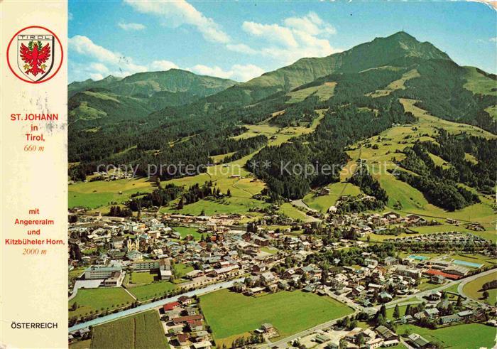 St Johann Tirol AT Fliegeraufnahme