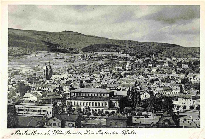 NEUSTADT  WEINSTRAssE Haardt Fliegeraufnahme