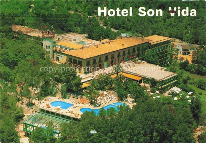Palma de Mallorca ES Hotel Son Vida Fliegeraufnahme