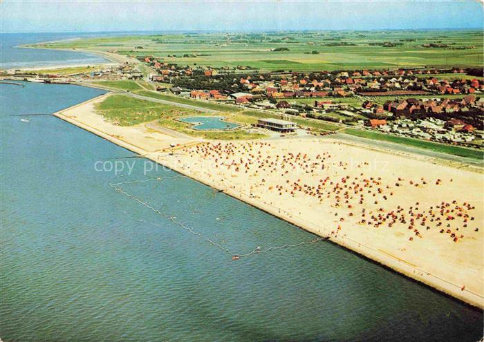 Norden  Norddeich Nordseebad Fliegeraufnahme