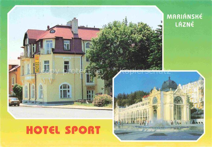 MARIANSKE LAZNE Marienbad CZ Hotel Sport