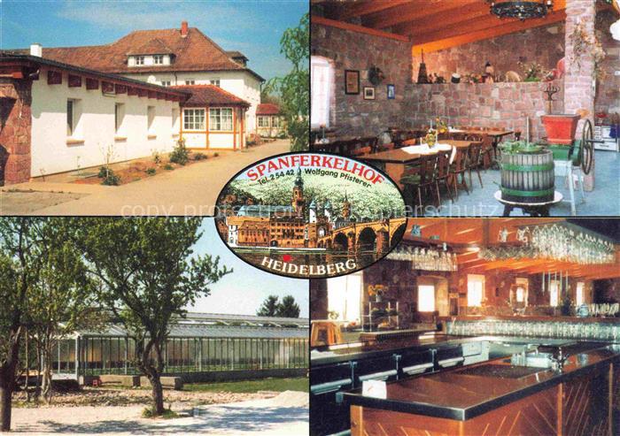 HEIDELBERG  Neckar Spanferkelhof Pfisterer Restaurant Theke