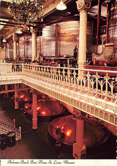 ST LOUIS Missouri USA Anheuser Busch Brew House