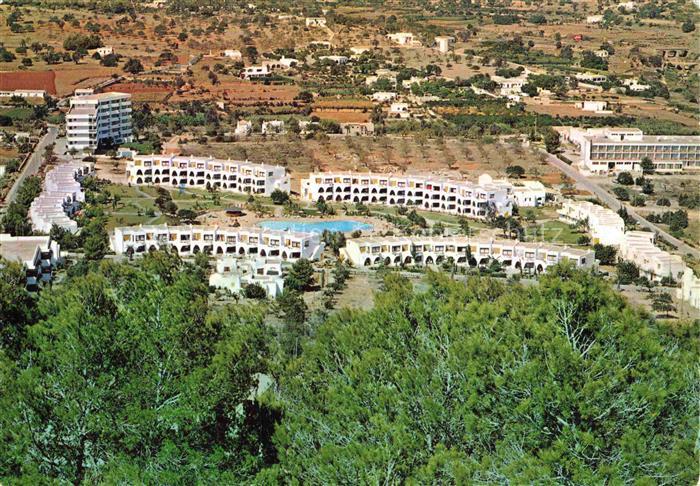 Santa Eulalia del Rio Ibiza ES Urbanizacion Siesta Fliegeraufnahme