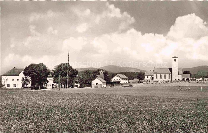 Thannberg Thurmansbang Grafenau Bayerischer Wald Panorama Kirche