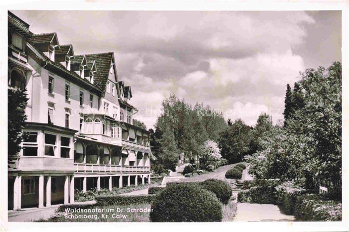 Schoenberg Lahr Waldsanatorium Dr Schroeder