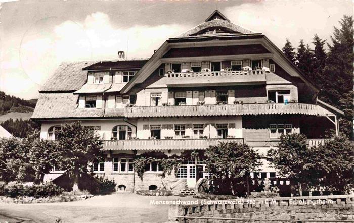 Menzenschwand Erholungsheim