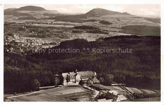 Schwaebisch Gmuend BW Erholungsheim Schoenblick Fliegeraufnahme