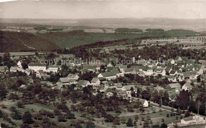 Neubulach Calw BW Fliegeraufnahme