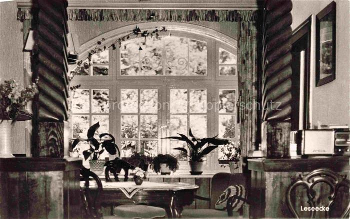 Feldkirchen-Westerham Bayern Schwesternerholungsheim Elisabethruhe Leseecke