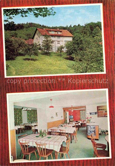 Olfen Odenwald Gasthaus Zum Spaelterwald Gaststube