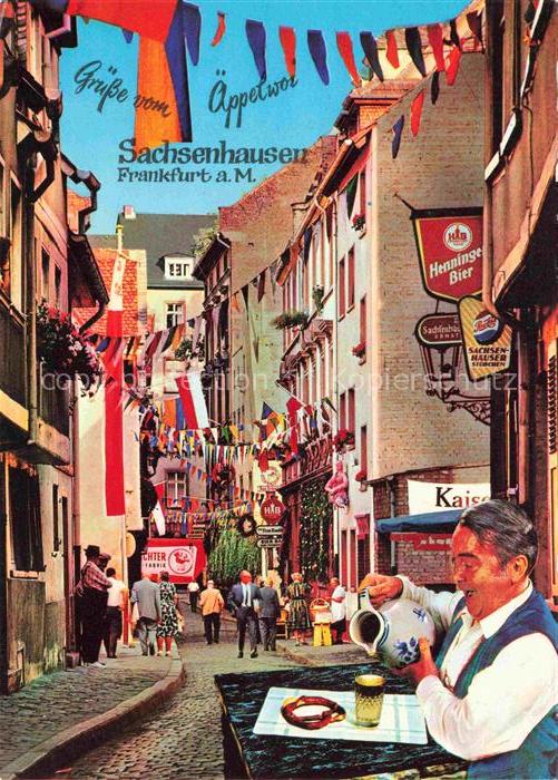 FRANKFURT AM MAIN Sachsenhausen Gasse