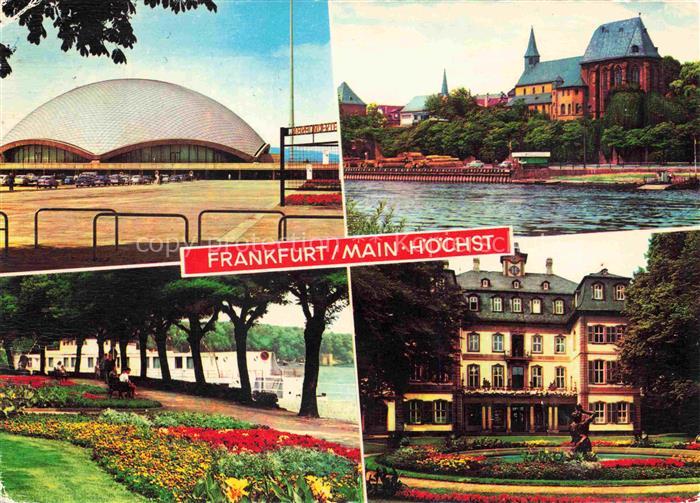 Hoechst Hoechst Frankfurt Main Festhalle Schloss Park
