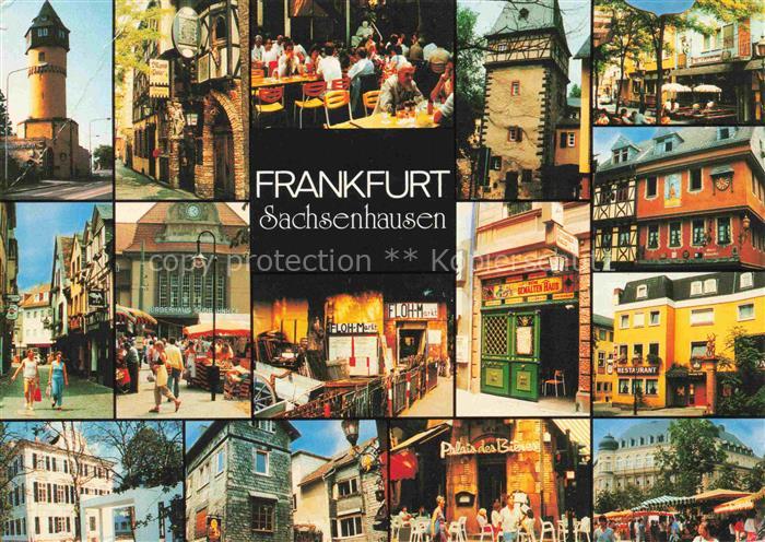 Sachsenhausen FRANKFURT AM MAIN Ortsmotive