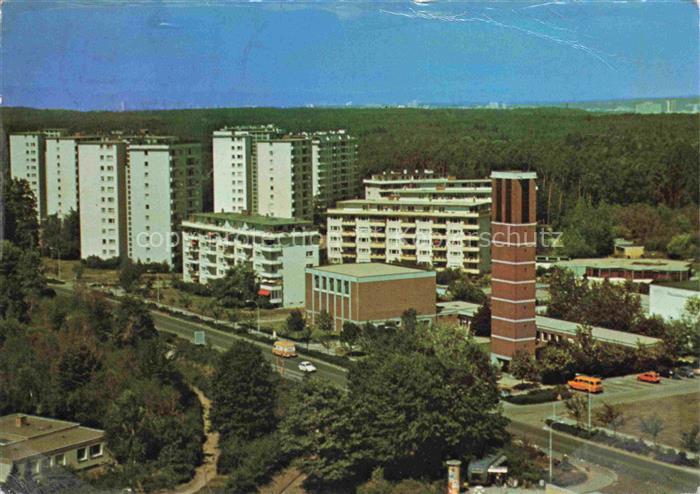Gravenbruch Neu-Isenburg Hessen Hochhaeuser Fliegeraufnahme