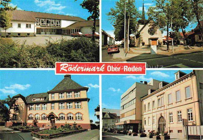 Ober-Roden Schule Kirche Rathaus