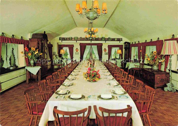 Goetzenhain Hofgut Neuhof Gutsschaenke Speisesaal