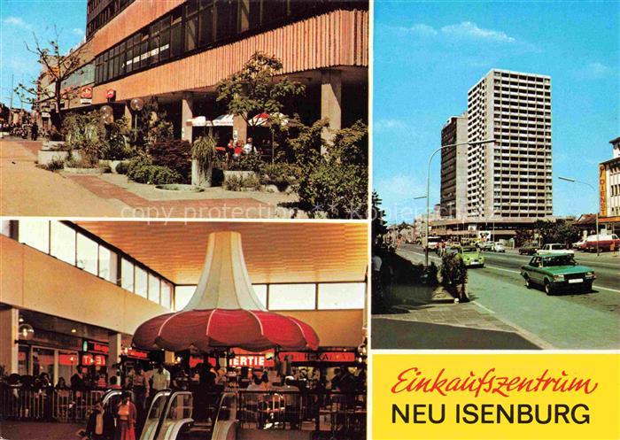 Neu-Isenburg Offenbach Hessen Einkaufszentrum Hochhaus