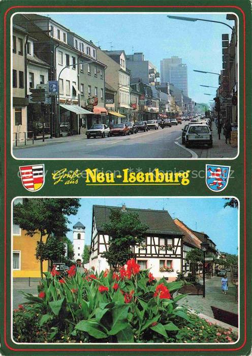 Neu-Isenburg Offenbach Hessen Strassenpartie Am Markt