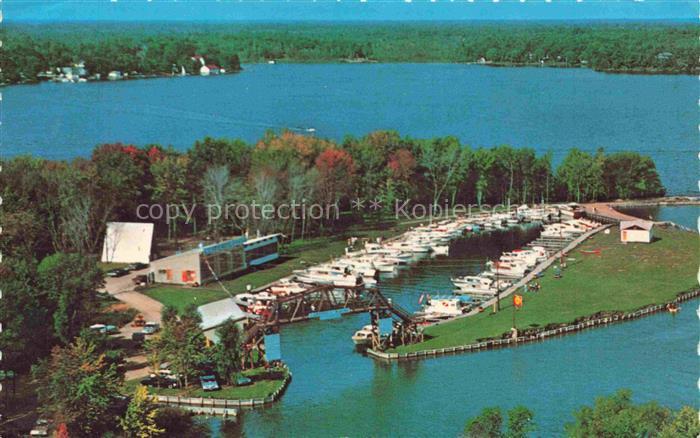 Ontario  Canada Lauderdale Marina Ltd Fliegeraufnahme