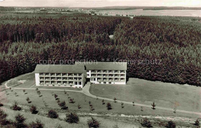 VILLINGEN -SCHWENNINGEN BW Sanatorium am Germanswald Fliegeraufnahme