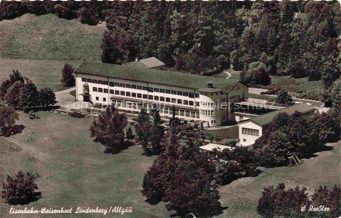 Lindenberg Allgaeu Eisenbahn Waisenhort Fliegeraufnahme