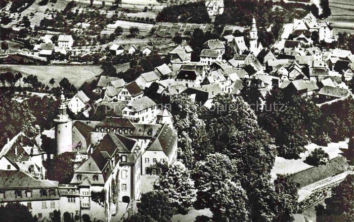 Birstein Main-Kinzig-Kreis Hessen Fliegeraufnahme