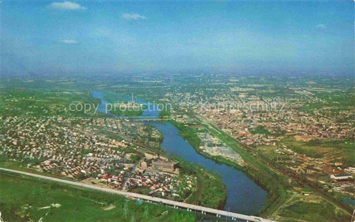 Norristown Pennsylvania Pennsilvania Turnpike Air view