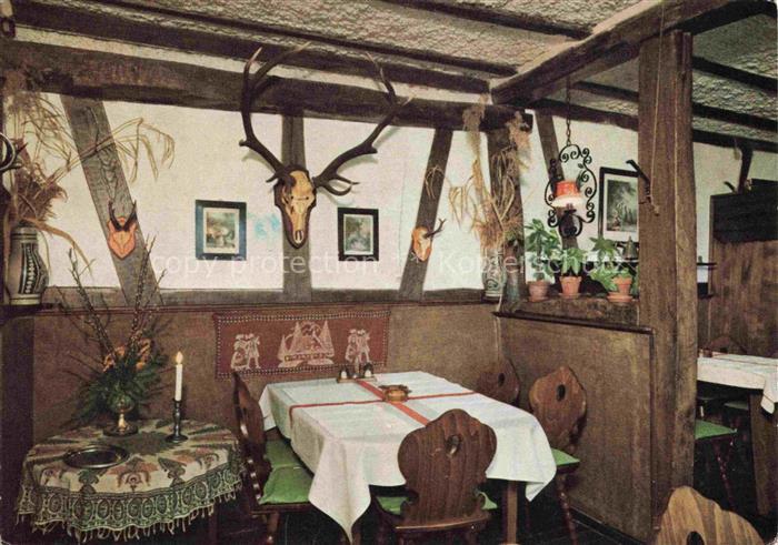 Bad Koenig Odenwald Hessen Gasthaus Stollenkandel Gaststube