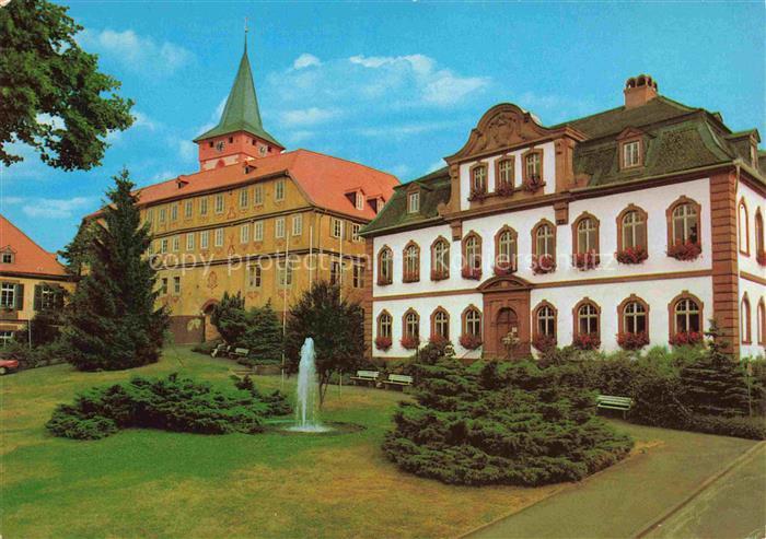 Bad Koenig Odenwald Hessen Rathaus und Schloss
