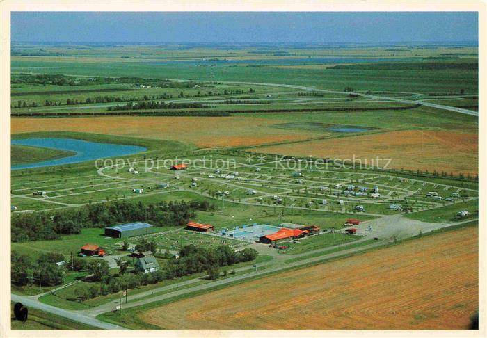 Winnipeg Manitoba USA Big Bend R-V and Campground Air view