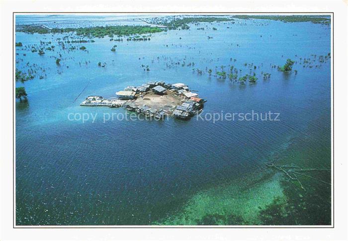 Zamboanga City Philippines Village de pecherus Vue aerienne