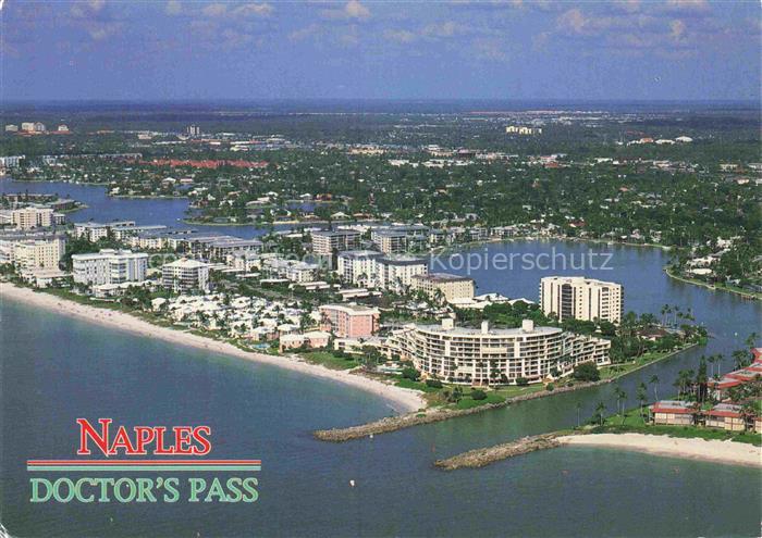 Naples-on-the-Gulf Florida USA Doctors Pass Air view