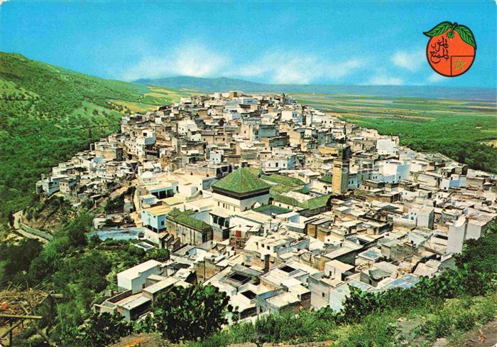 Moulay-Idris Moulay-Idriss Maroc Vue generale aerienne
