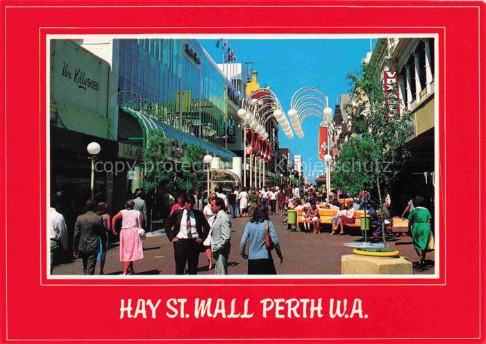 PERTH  Australia The Hay Street Mall